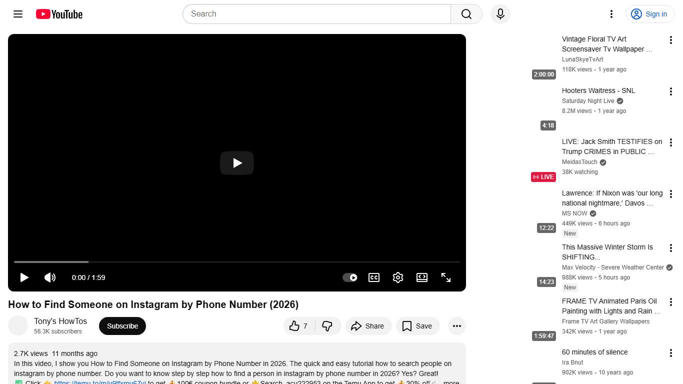 How to Find Someone on Instagram by Phone Number (2026) - YouTube